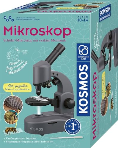 Il quaderno di accompagnamento contiene una chiara guida per l'uso del microscopio e trasmette interessanti conoscenze di fondo – le conoscenze di base della microscopia ricettiva e facilmente comprensibile