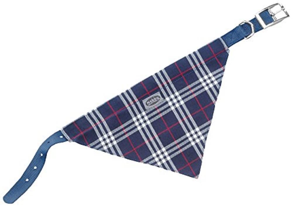 Nobby Collar with Scarf, 50 cm/ 20 mm, Blue