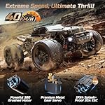 DEERC 9309E All Terrain Fast RC Cars for Adults 40KPH,4WD Electric Off-Road Remote Control Monster Truck,2.4Ghz High Speed Car,Waterproof Monster Truck with 2 Batteries for Boys & Kids - Image 3