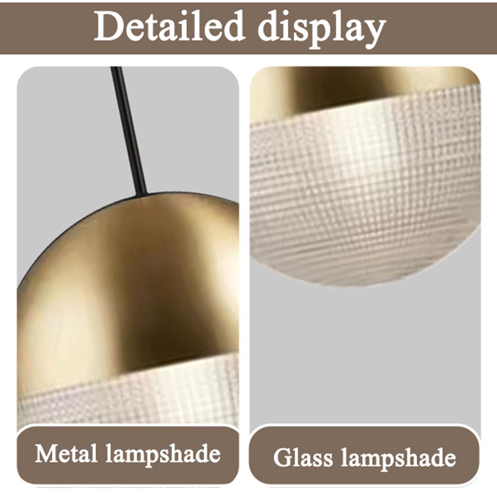 Lampada a Sospensione Minimalista sferica in Vetro