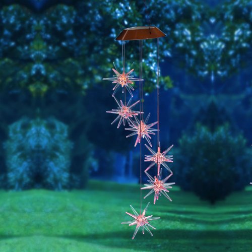 Starburst Solar Mobile Wind Chime