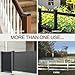 4x4 Aluminum Pyramid Post Cap Cover, Fits 4x4 Nominal Wood (True 3.5 x 3.5) Powder Coated Matte Outdoor Post Caps Cover, Fence Wood Post, Decking, Waterproof (Black 4in 4P)