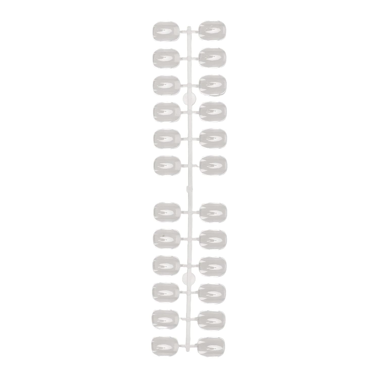 Nail Polish Color Card, Practice Skills Short Square Round Nail Color Display Tips Professional for Salon for Beginners