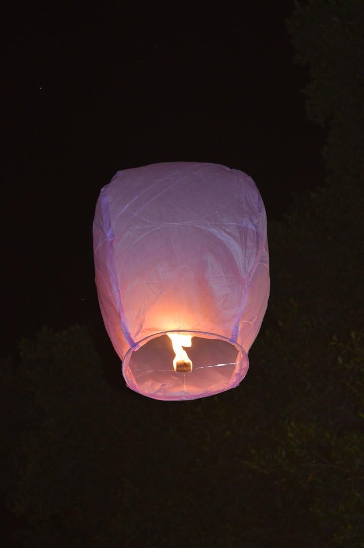 Others Sky Lanterns (Pack of 5, Multicolour)