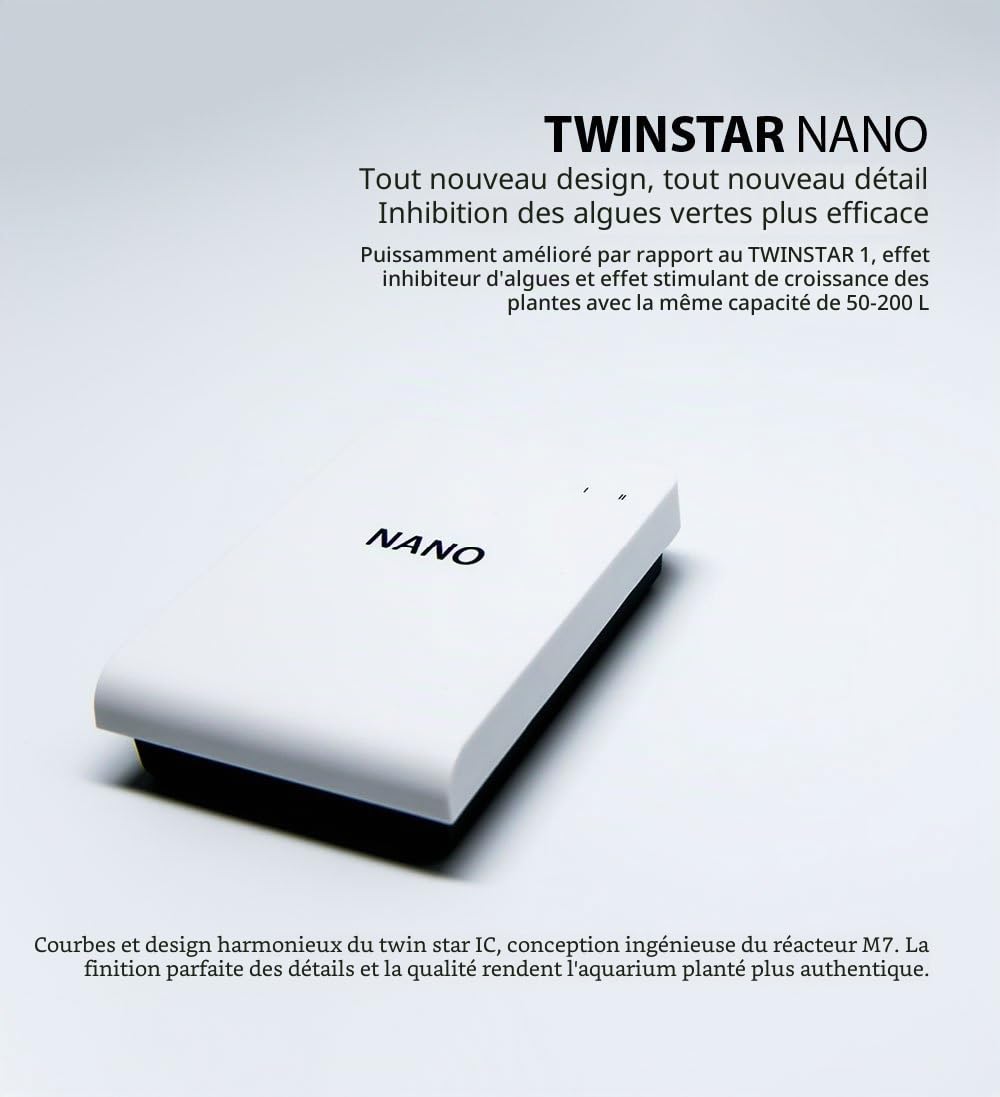 Unbekannt TWINSTAR 2 Nano Stérilisateur pour aquarium 50-200 litres