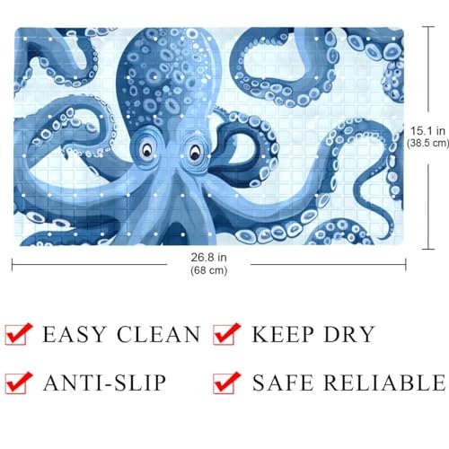 Tapis de bain antidérapant extra long pour éviter les chutes - 5