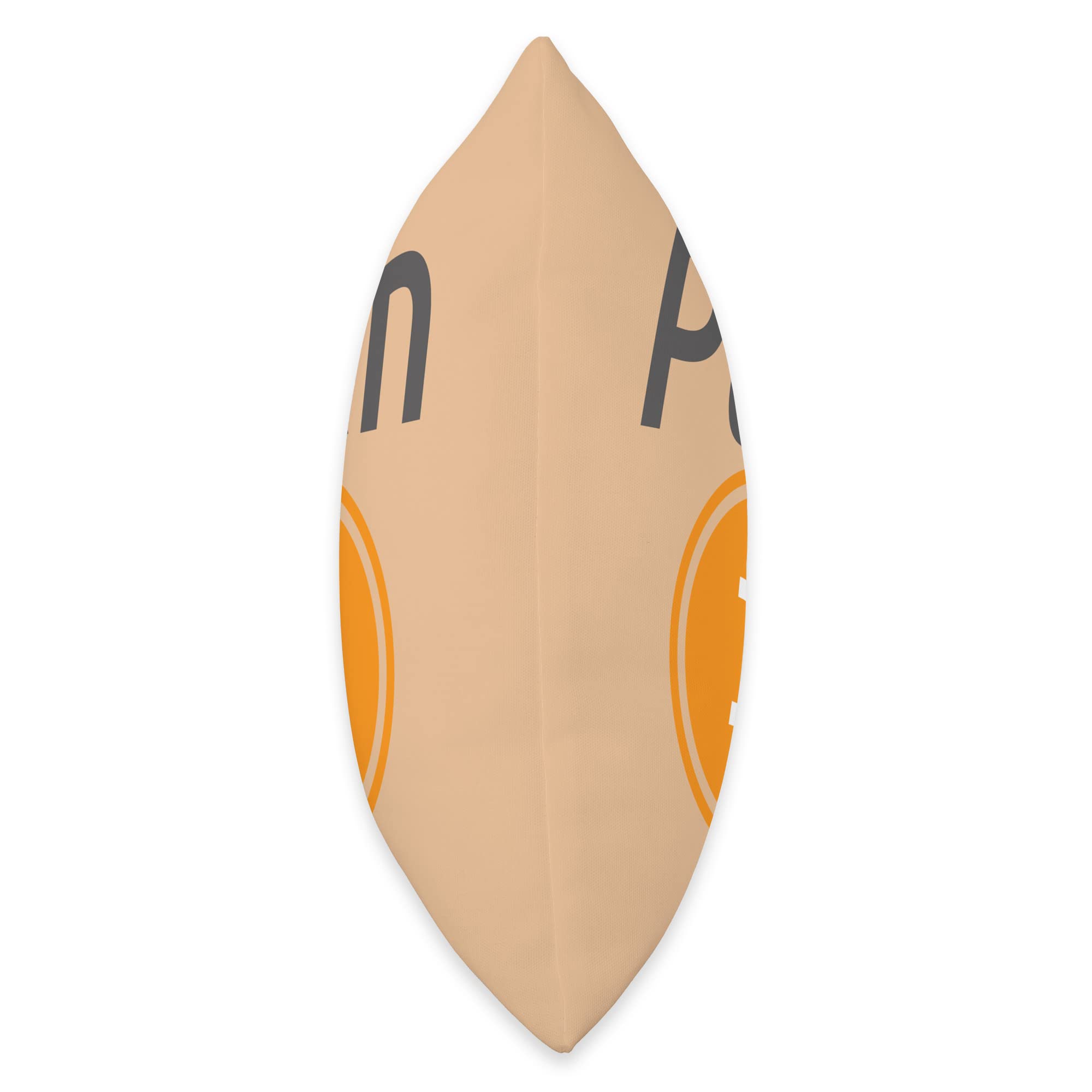 Amazon.com: Believe, Cryptocurrency BTC Symbol Blockchain Bitcoin Throw  Pillow : Home & Kitchen