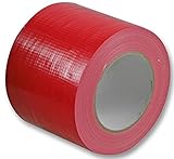Ancho de la cinta: 100 mm. Cinta adhesiva (100 mm x 50 m), color rojo