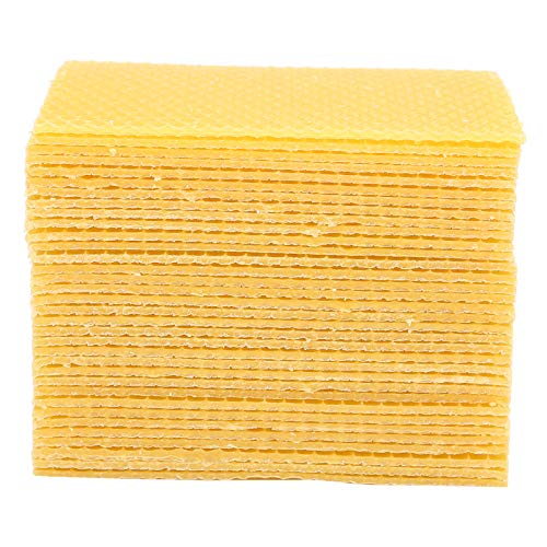 Image of Bee Honey Sheets, Wax Base Sheet 200Pcs Multifunction Professional DIY for Beekeeping