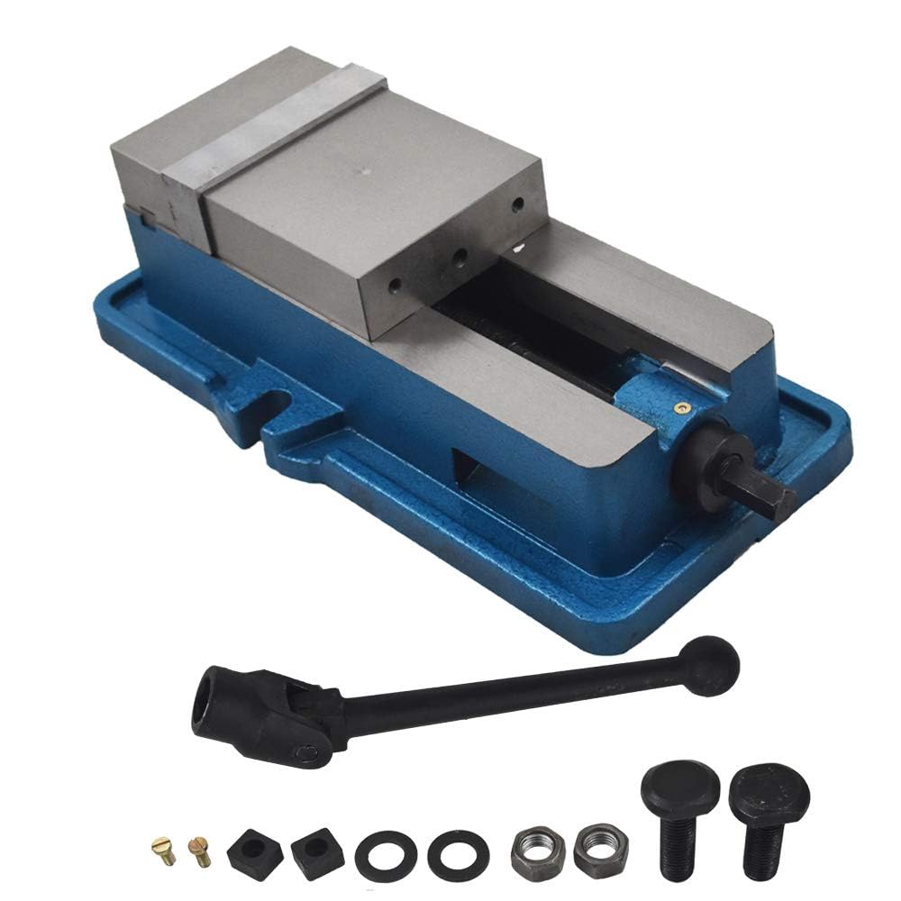 findmall Accuracy Mill Vise Without Base 6 X 5-1/2" for Milling Shaping and Drilling Machines
