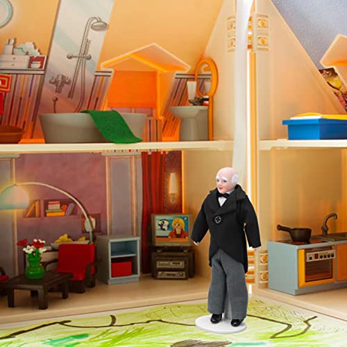 LBEC Viktorianisches Puppenhaus - Puppenwagen mit StäNder FüR ab 3 Jahren – Bild 4