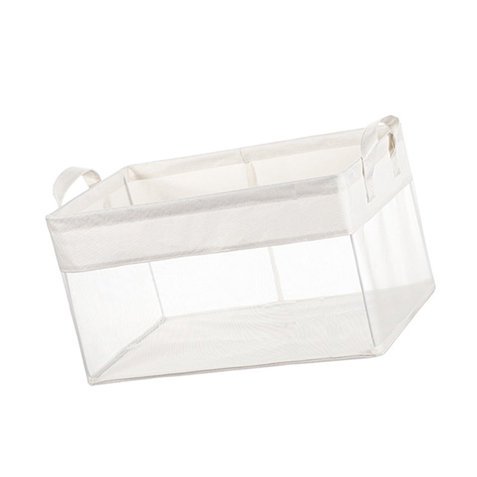 Capiente Scatola Pieghevole per Vestiti, sostanza Impermeabile, Struttura in Metallo, Stabile, per la casa, Libri, Oggetti ciclici, Contenitore Pieghevole Extra Large con Base Rinforzata