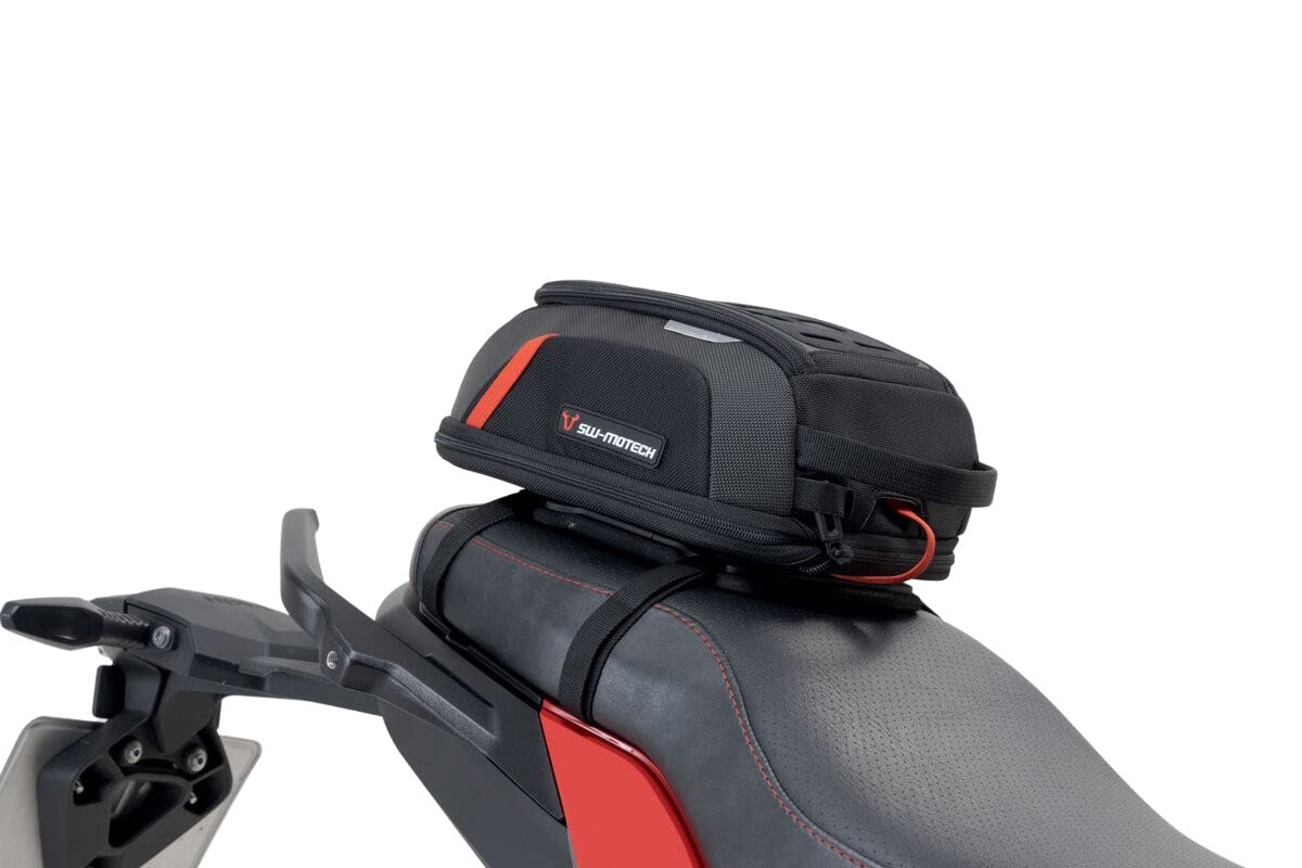 SW-MOTECH Akcesoria Motocykl Tank Plecak Quick Lock Quick-Lock PRO Adapter Pierścień na ławkę, Unisex, Uniwersalny, Na wszystkie pory roku, Plastik, Czarny