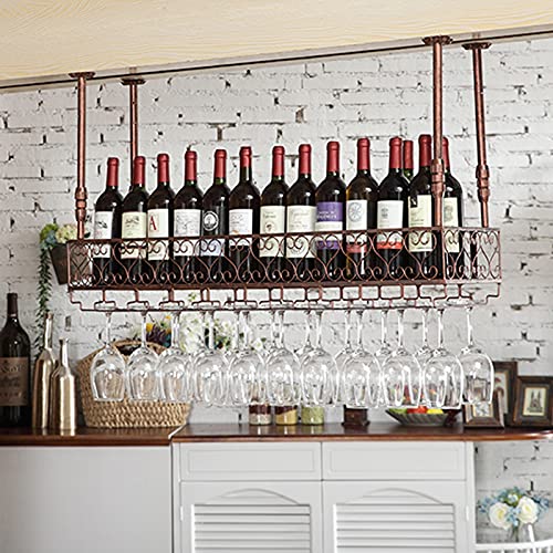 Armoire à vin de rangement suspendue pour un apéritif convivial
