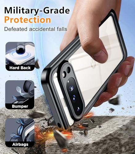 Coque Pixel 10 Pro étanche IP68 : armure antichoc avec protection écran intégrée