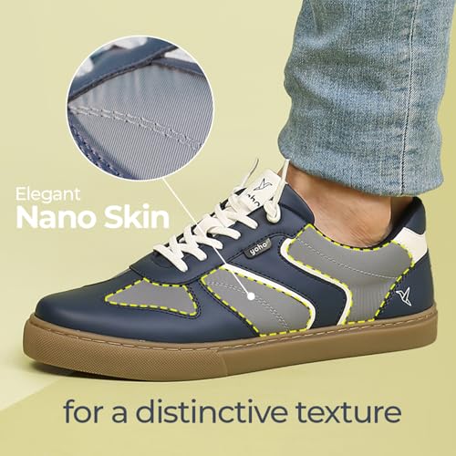 Image of YOHO Stride Men's Trendy Colour-Blocked Slip-On Sneakers (SoS)