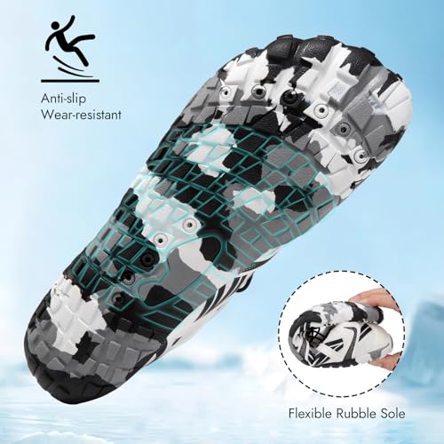 ATHMILE Barefoot Shoes Women Water Shoes Wide Toe Non-Slip Aqua Beach Quick-Dry for Swim Kayak Lake Pool River Hiking Surfing Boating Fishing Diving Cruise Ship Essentials4