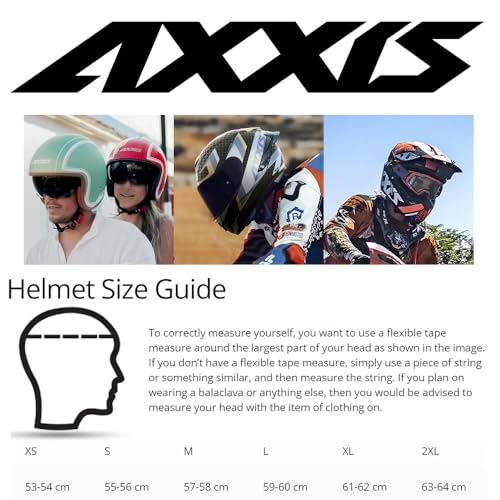 Image of Axxis Segment by MT Group, Solid Full Face Helmet | ISI & DOT Certified | Aerodynamic Shell | Anti-Scratch Visor | Motorcycle Helmet for Men & Women