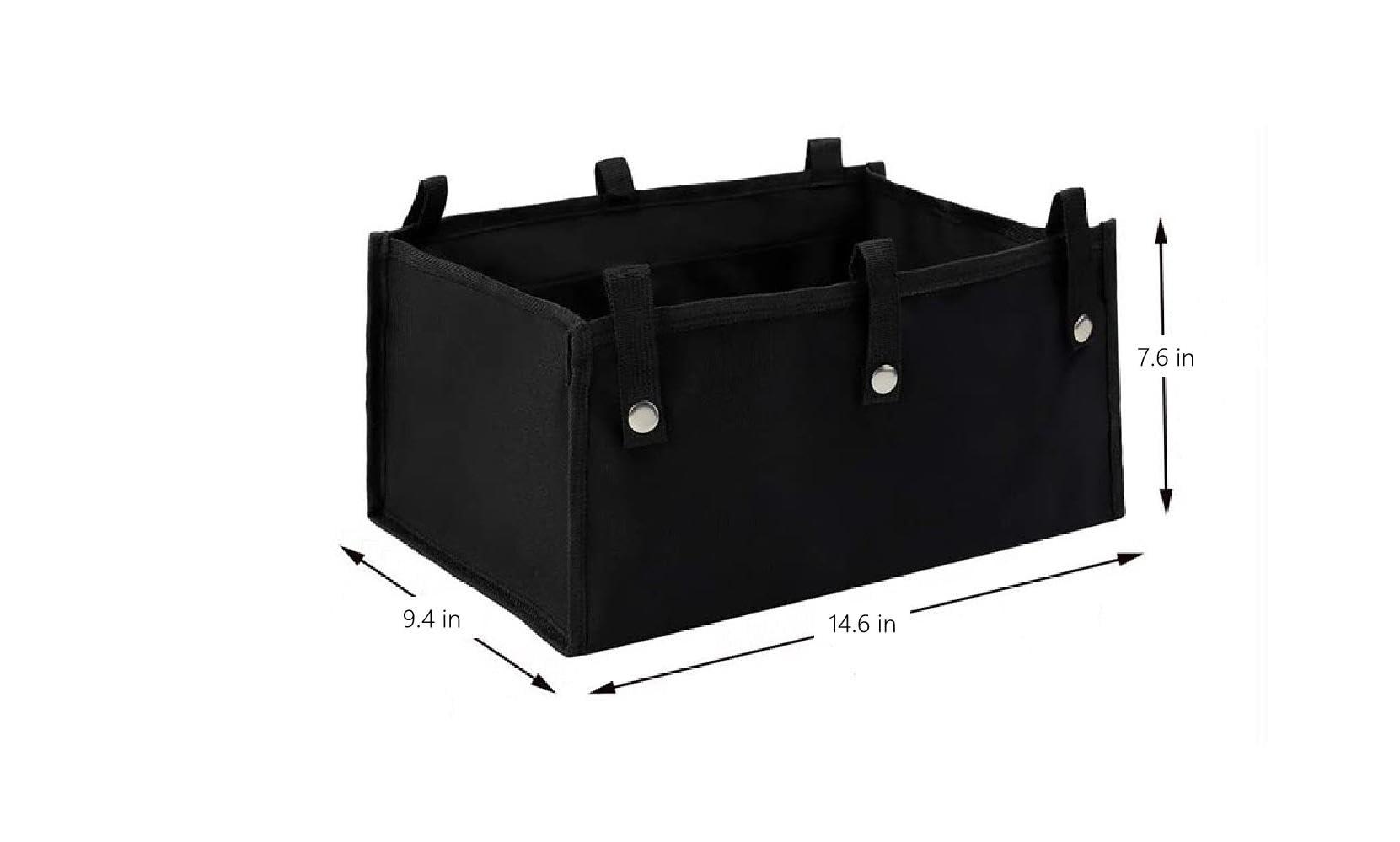 Bolsas para andador XINFULLWOL, bolsa de almacenamiento para andador debajo del asiento, accesorios para andador plegable, bolsas de accesorios para personas mayores, cesta médica de reemplazo debajo