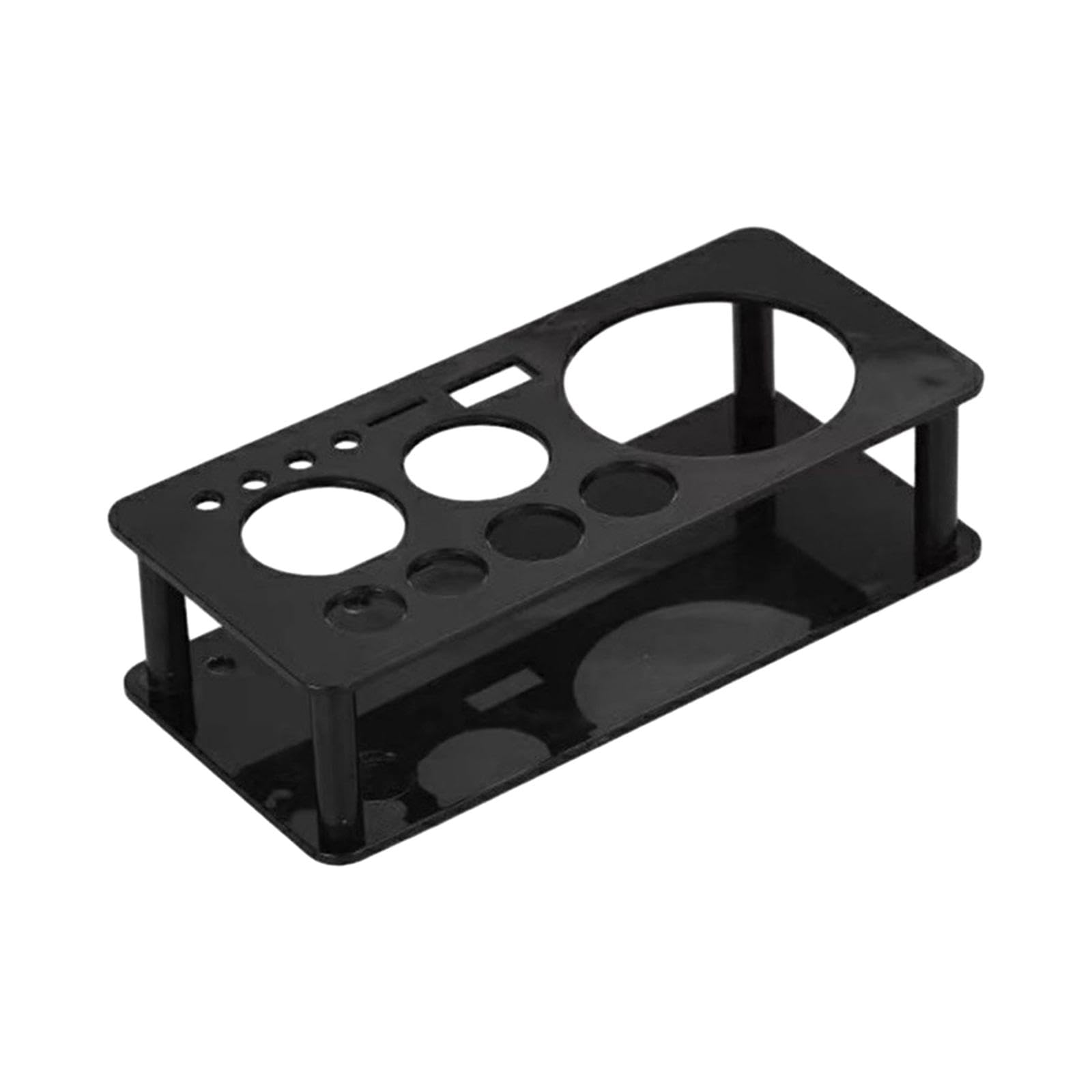 Bothyi Bartender Tool Holder, Cocktail Shaker Stand, Practical Bartender Kits Storage Stand for Wedding Party Bar , Black