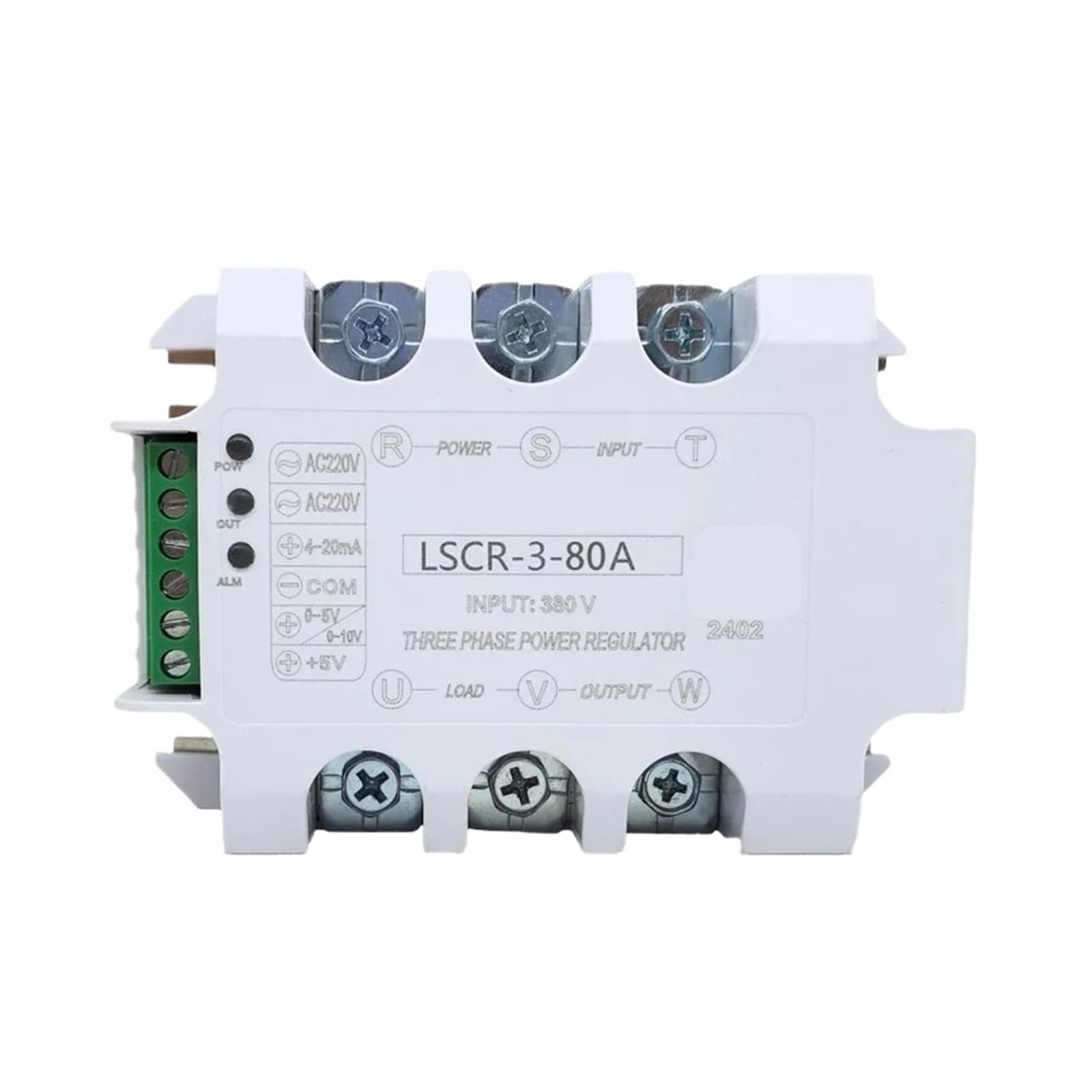 CXFCIHFT Three-Phase 380V AC Voltage Regulating Module Power Regulator Thyristor Solid State Relay Dimming 80A