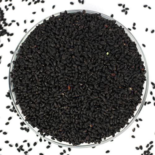 Image of Organic Box Raw Basil Seeds | Sabja Seed, Takmuria Seeds 250g (Jar Pack) - Diwali Gift Pack