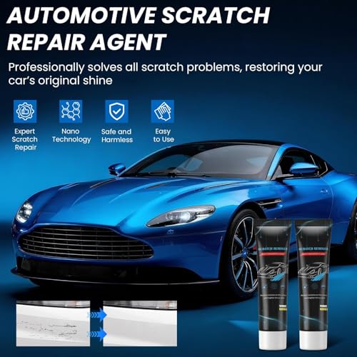 image for Huotwoe Reusable Nano Magic Cleaning Cloth, Nano Sparkle Car Polish fo