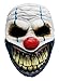 Produktbild Clown Maske des Grauens aus Latex - Erwachsenen Horror-Clown Kostüm Maske - ideal für Halloween, Karneval, Motto- & Grusel-Party