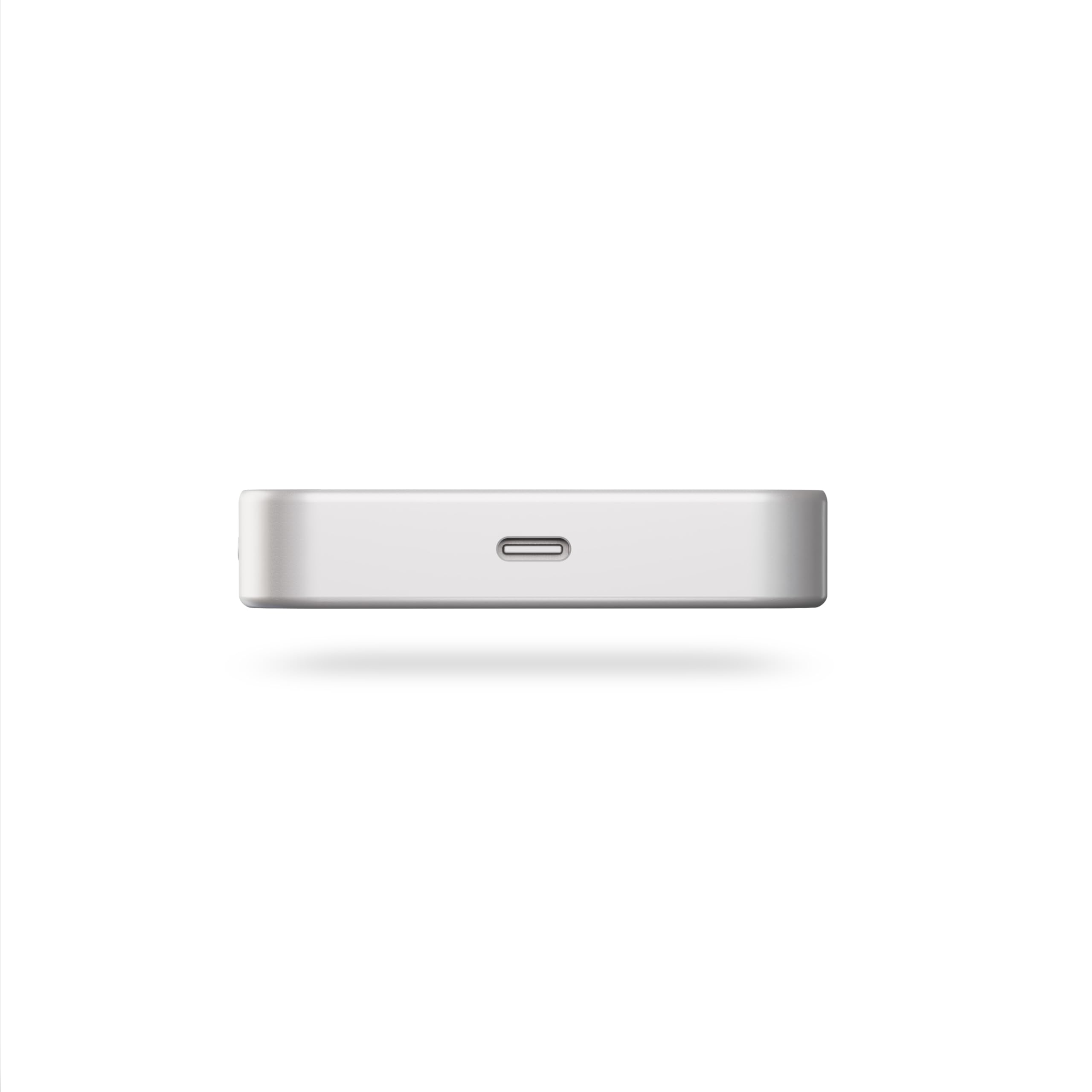 Zens Slim Aluminium Power Bank Qi2 10k mAh, bezprzewodowa ładowarka MagSafe o mocy 15 W do telefonów iPhone Air/17/16/15/14/13/12 i słuchawek AirPods, zawiera 30 cm USB C-C kabel, Biały
