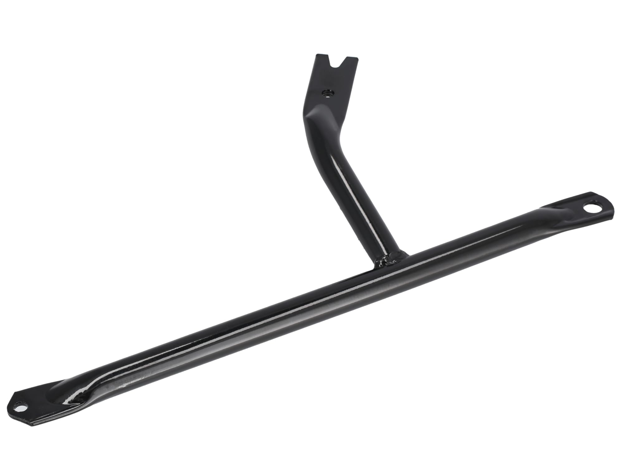 Set: Obergurtstützstrebe rechts und Links, Schwarz, für Soziusfußrasten - für Simson S50, S51, S53, S70, S83