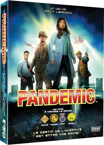 Asmodee - Pandemic - Jeu de Société Coopératif pour...