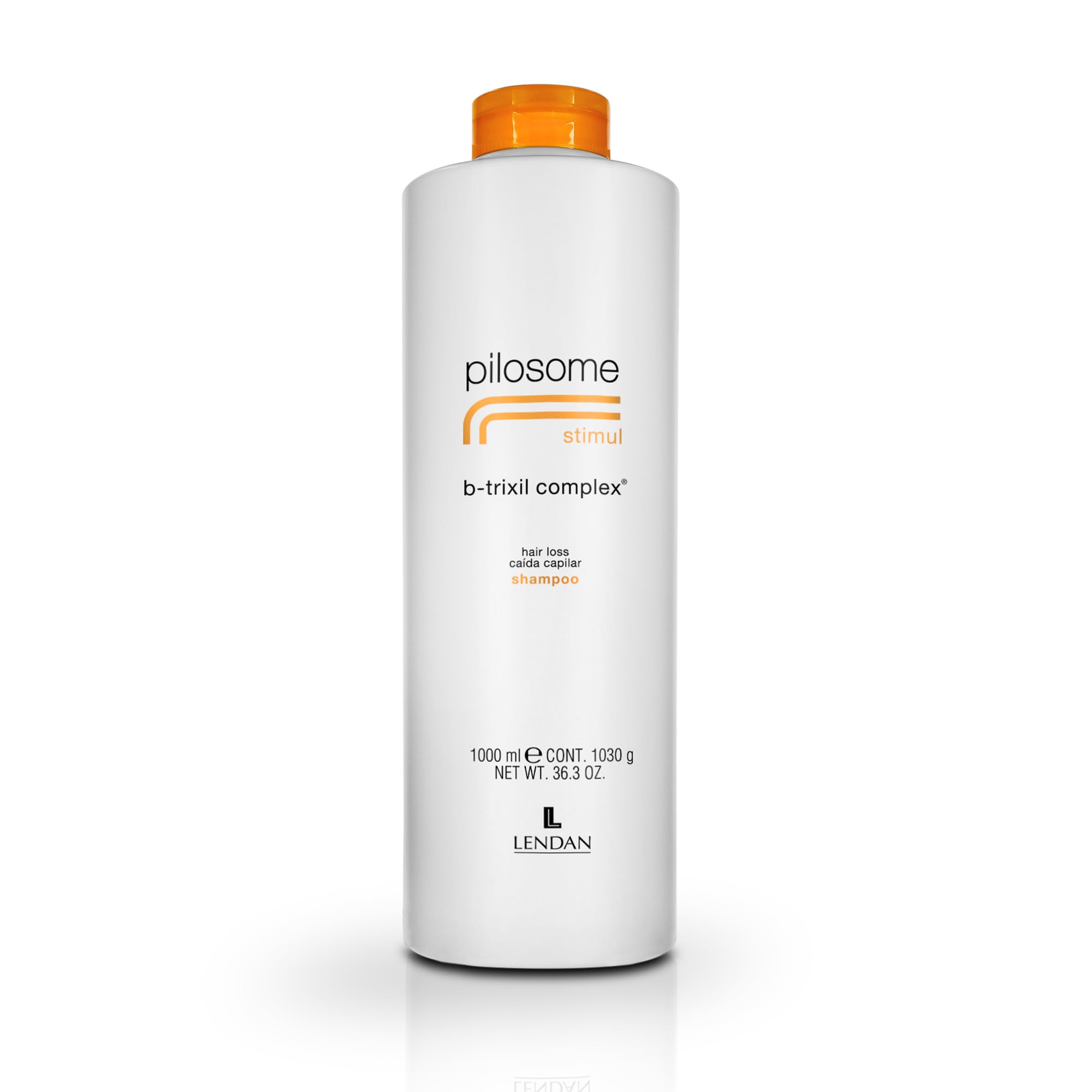 LENDAN - Champú Anticaída - Pilosome Stimul B-​Trixil Complex - 1000 ml - Estimula el Crecimiento del Cabello - Aumenta la Resistencia del Pelo Fino y Debilitado - Cabello Suave y Sedoso