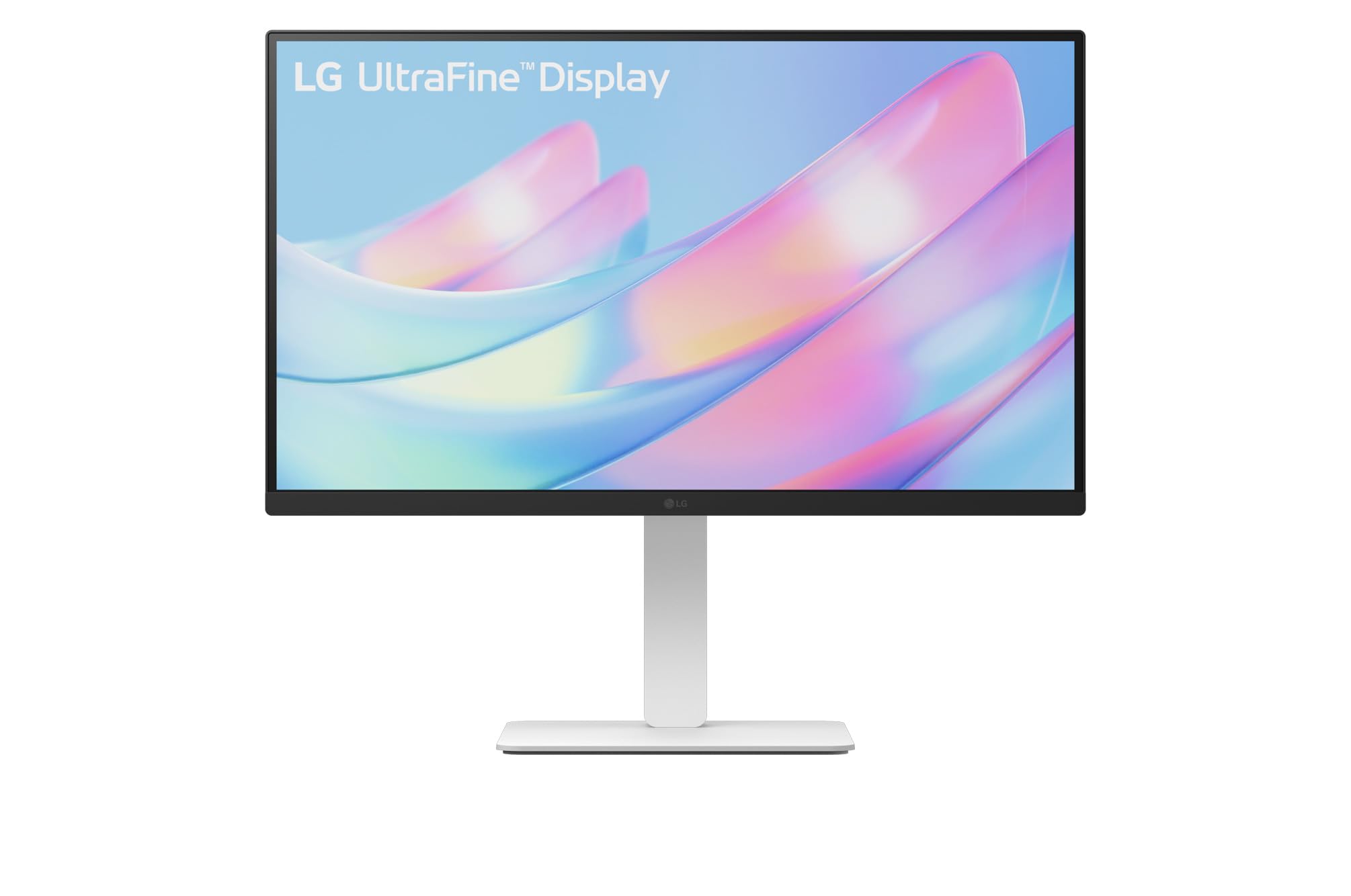 LG, 27 Zoll, Ultrafine Display, Monitor, UHD 4K 3840 x 2160, IPS, HDR10, DCI-P3 90%, 27US550-W.AEU – Weiß