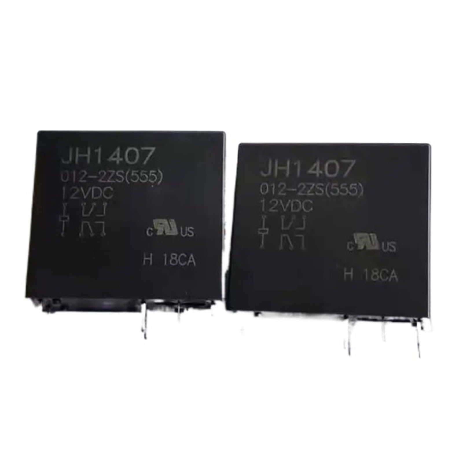 Relé de potencia 12VDC JH1407-012-2ZS componente de control 8 pins 2