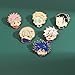 VNYIGDJS Anime JJK Pins 8PC - Anime Satoru Yuji Megumi Nanami Kento Geto Suguru Cosplay Figure Merch Pins for Backpacks