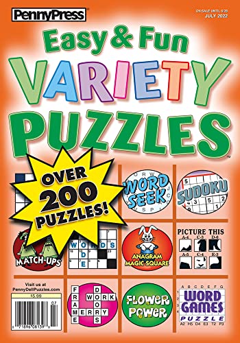 Pennypress Penny Press/Dell Magazines Family Variety Puzzles & Games For All Ages thumb #1