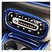 lifmagic Voiture Air Codicervice Bouton Panneau Décoration Couverture Autocollant intérieur Fit pour Mercedes Smart 453 Fortwo Forfour Car Styling Styling Accessoires (Color Name : Blue)