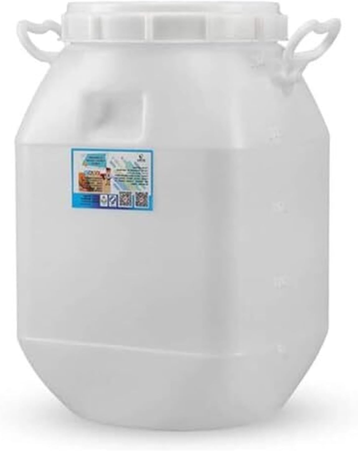 Food-Grade Water Storage Containers with Lids Thick Fermentation Barrels for Wine-Making - Sealed Storage Containers for Home Fermentation