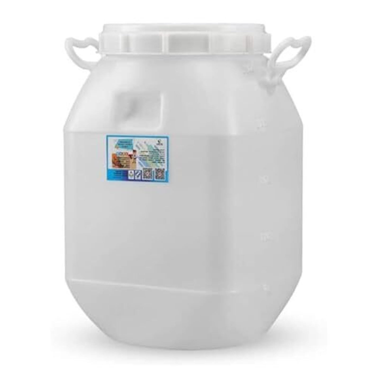 LICOME Food-Grade Water Storage Containers with Lids Thick Fermentation Barrels for Wine-Making - Sealed Storage Containers for Home Fermentation(40L)