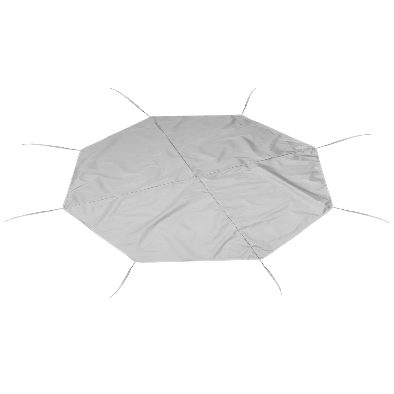Housse de toit de chenil en tissu Oxford gris imperméable