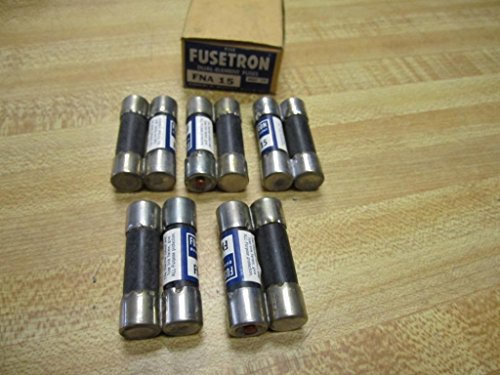 Fusible 15 Amp Bussmann FNA 15 cartouche midget Fna15 pour tableau électrique