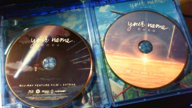Your Name Blu-Ray/DVD(君の名は 劇場版) 輸入盤