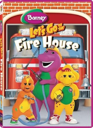 Amazon Com Barney Let S Go To The Fire House Barney Movies Tv