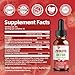 Zeolite Detox Drops 5-in-1 High Absorption Formula with Vitamin C, B12, D3 and Choline – Supports Heavy Metal Detox & Pure Body Cleanse – Immune & Cellular Support, Strawberry Watermelon Flavor, 60ml