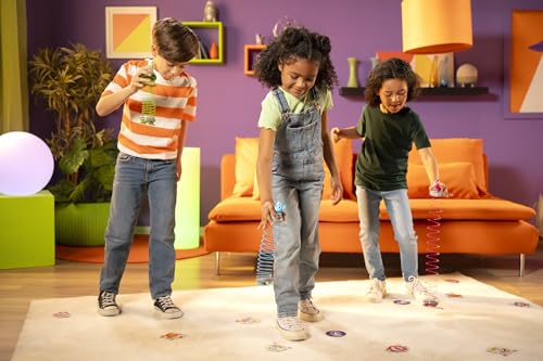 Goliath Go Go UFO, Gesellschaftsspiele ab 6 Jahren, Familienspiel für 2 bis 6 Personen, Interaktives Geschicklichkeitsspiel mit Bewegung und Spaß, DASS die Feinmotorik Fördert