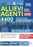 Concorso 4400 Allievi Agenti Polizia di Stato 2026 | Compendio Volume Unico con Simulatore Online, Espansione Digitale, Mappe, 1900 Quiz Commentati. QR-Code, 9 Materie. Aggiornato al Bando