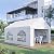 Outsunny 13' x 16.5' Heavy Duty Party Tent & Carport with Removable Sidewalls and Double Doors, Large Canopy Tent, Sun Shade Shelter, for Parties, Wedding, Outdoor Events, BBQ, White