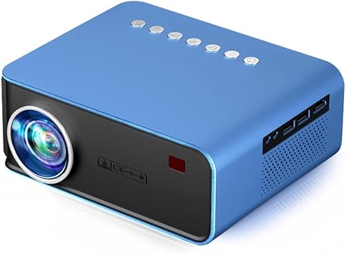 Mini proyector T4 de 3600 lúmenes, compatible con proyector LED completo de 1080P, pantalla grande, portátil, cine en casa, videocámara inteligente
