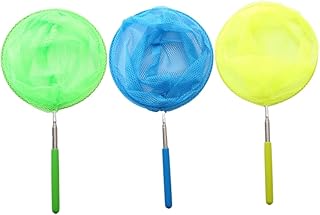 KOMBIUDA Telescopic Nets 3pcs Outdoor Play Toys for Kids Small Animal Toys Outside Kids Toys Dip Net Telescopic Nets Critter