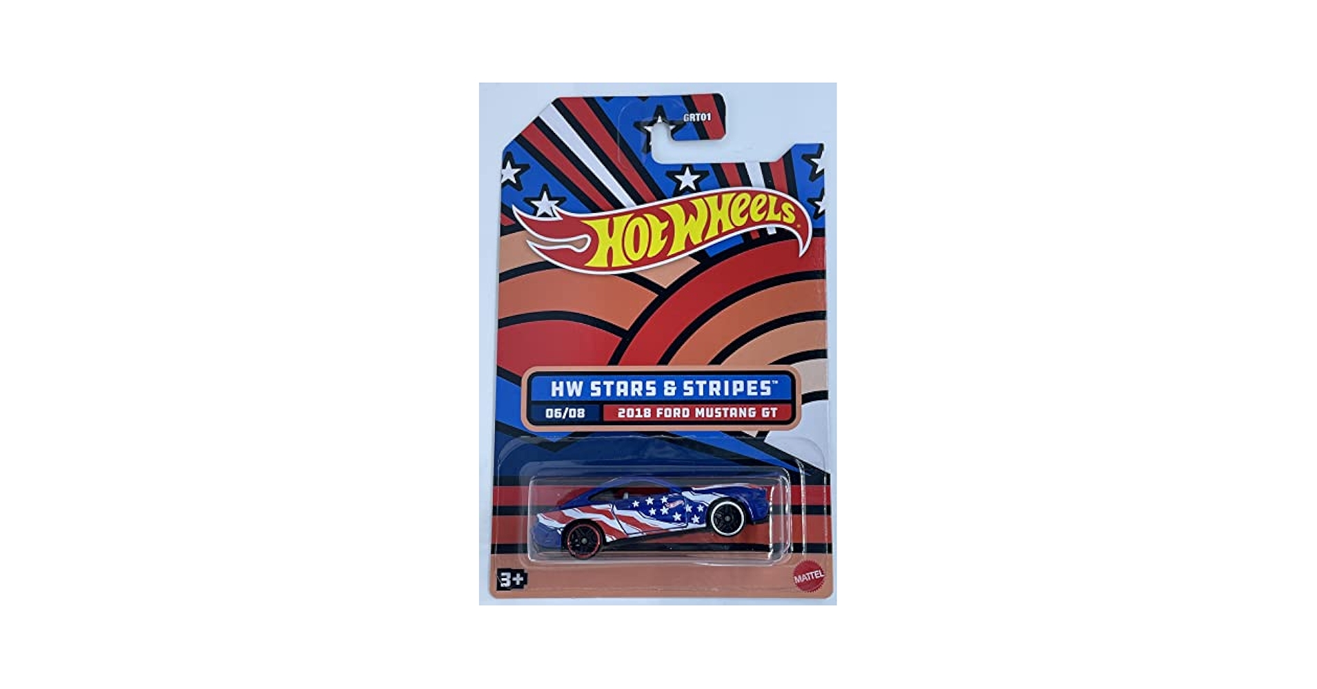 Amazon.com: Hot Wheels 2022 - 2018 Ford Mustang GT - Stars